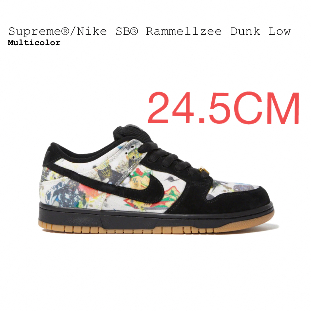 Supreme Nike SB Dunk Low  Rammellzee 245