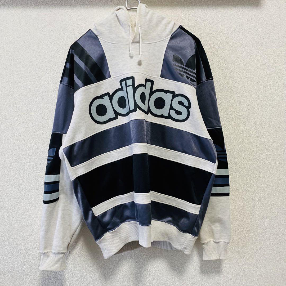 vintage adidas 80s パーカー 銀タグ