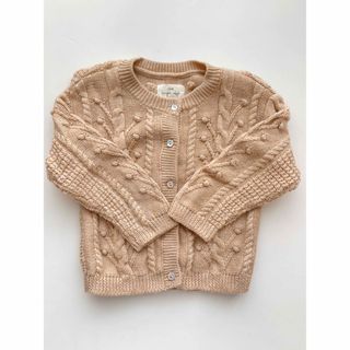 コドモビームス(こども ビームス)の【Konges Sloejd】 wool cardigan 12m(カーディガン/ボレロ)