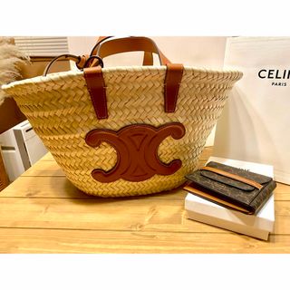 セリーヌ(celine)のセリーヌ　クラシックパニエ(かごバッグ/ストローバッグ)