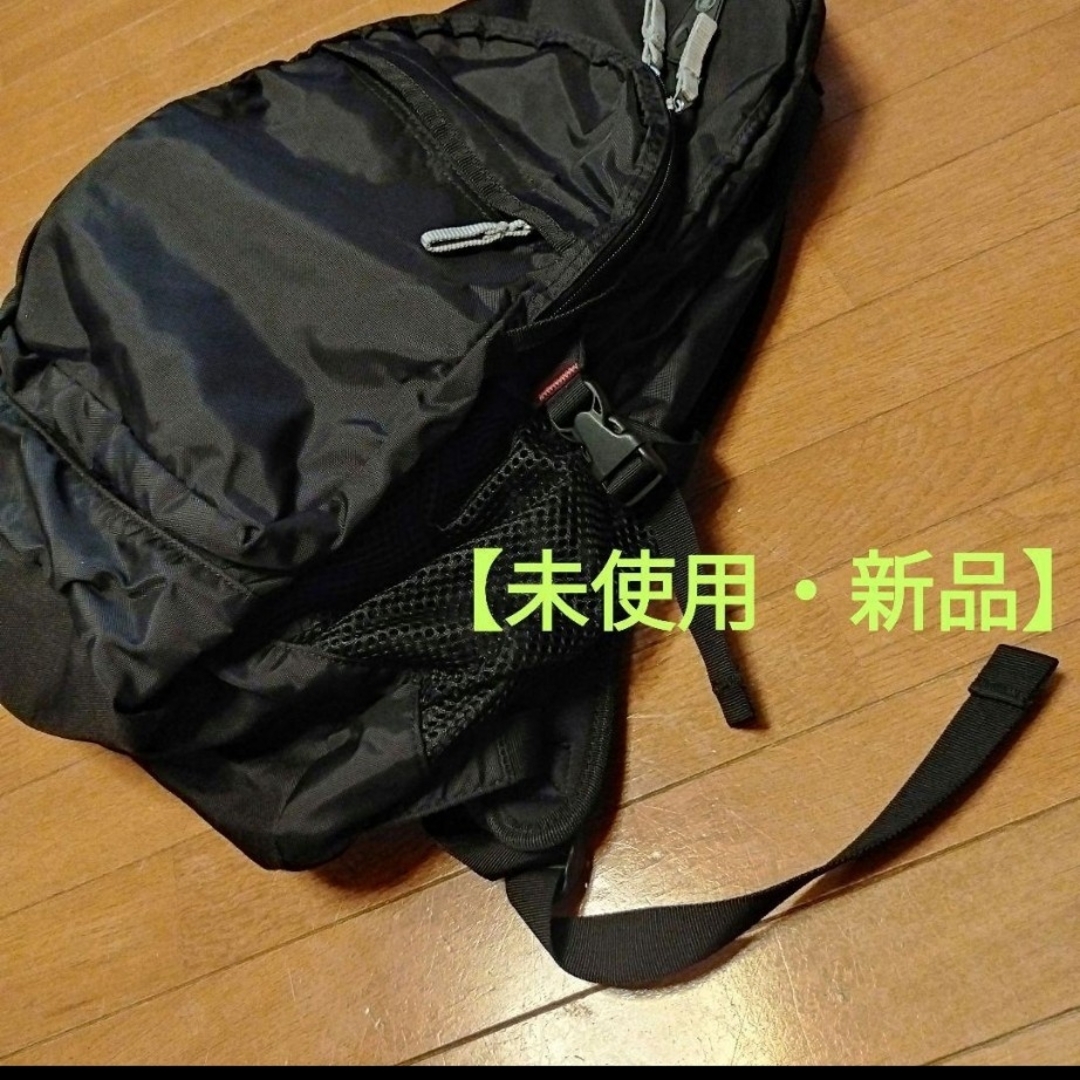 【未使用・新品】バックパック　black 30㍑