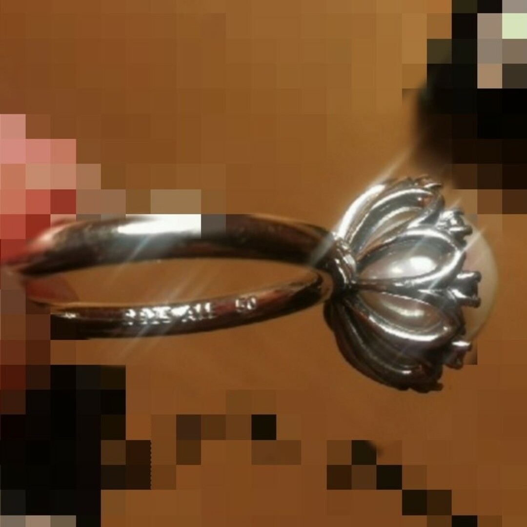 新品美品|パンドラ PANDORA 完売品 パール 真珠 シルバー 指輪 新品美品|パンドラ PANDORA 完売品 パール 真珠 シルバー 指輪