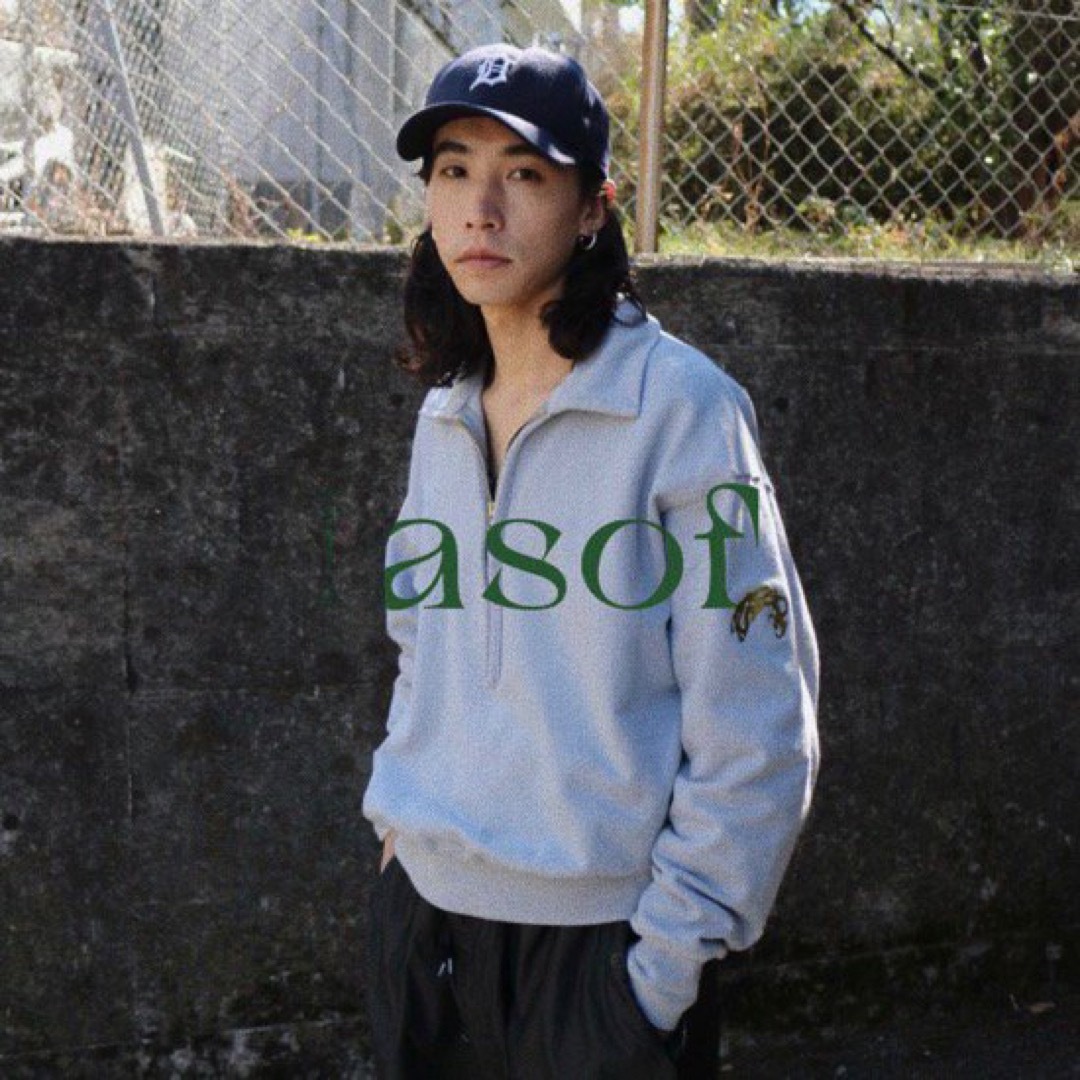 iasof  half zip P/O sweat