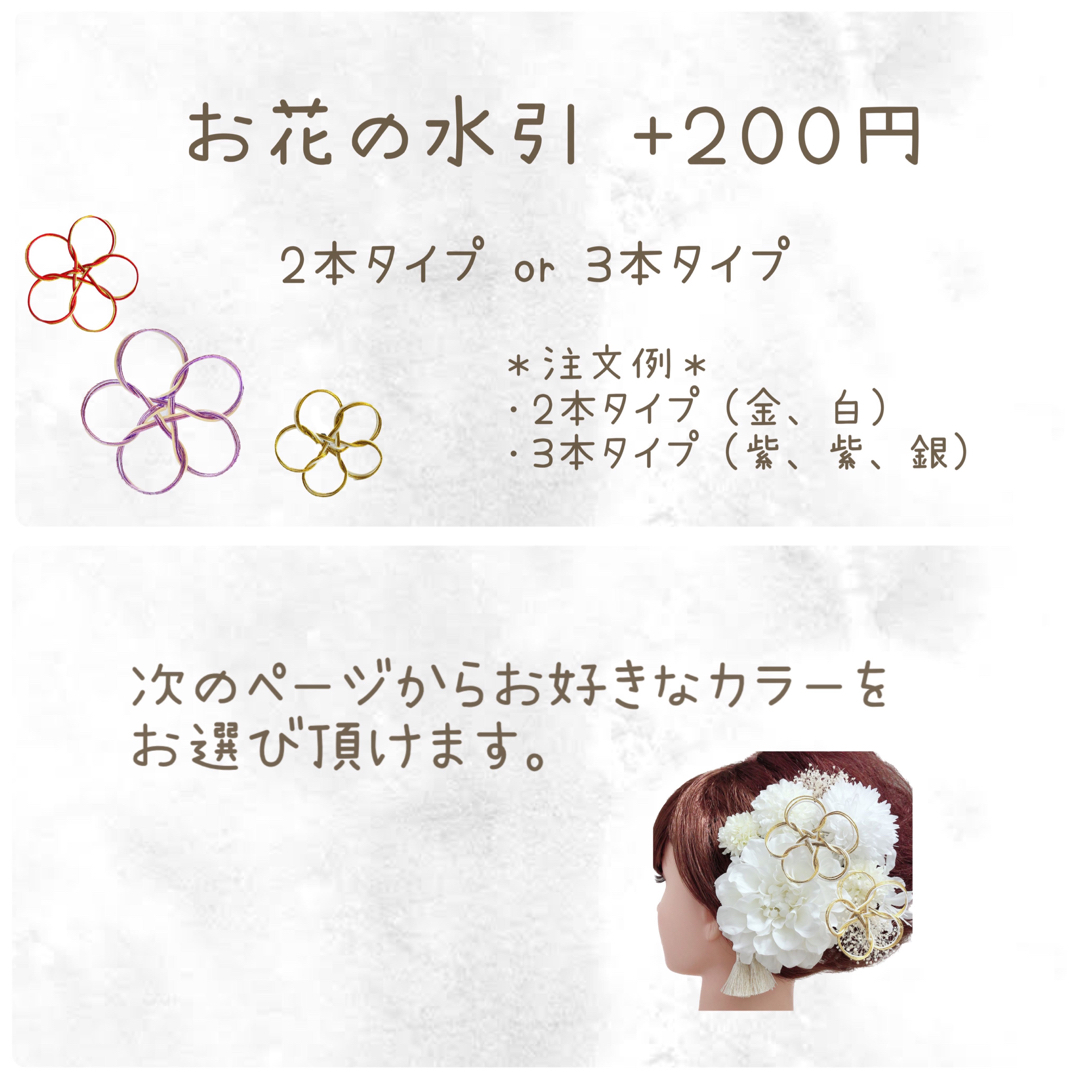 ひまわりとガーベラ 髪飾り＊ヘッドドレス 浴衣 夏 向日葵 和装 着物 黄色 青 レディースのヘアアクセサリー(ヘアピン)の商品写真