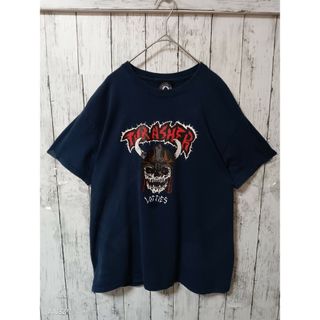 スラッシャー(THRASHER)のスラッシャー　 Mサイズ　ブラック　ドクロTシャツ(Tシャツ/カットソー(七分/長袖))