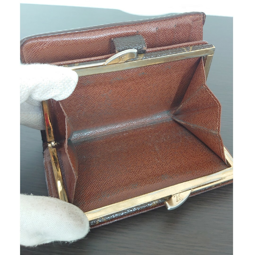 LOUIS VUITTON - 【お手頃価格✨】□Louis Vuitton がま口財布 LOUIS VUITTON - 【お手頃価格✨】□Louis Vuitton がま口財布