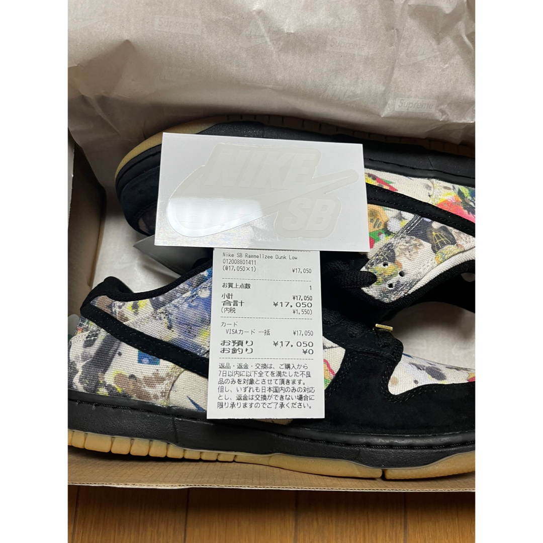 Supreme - Supreme×Nike SB Dunk Low Rammellzee 25.5の通販 by beams