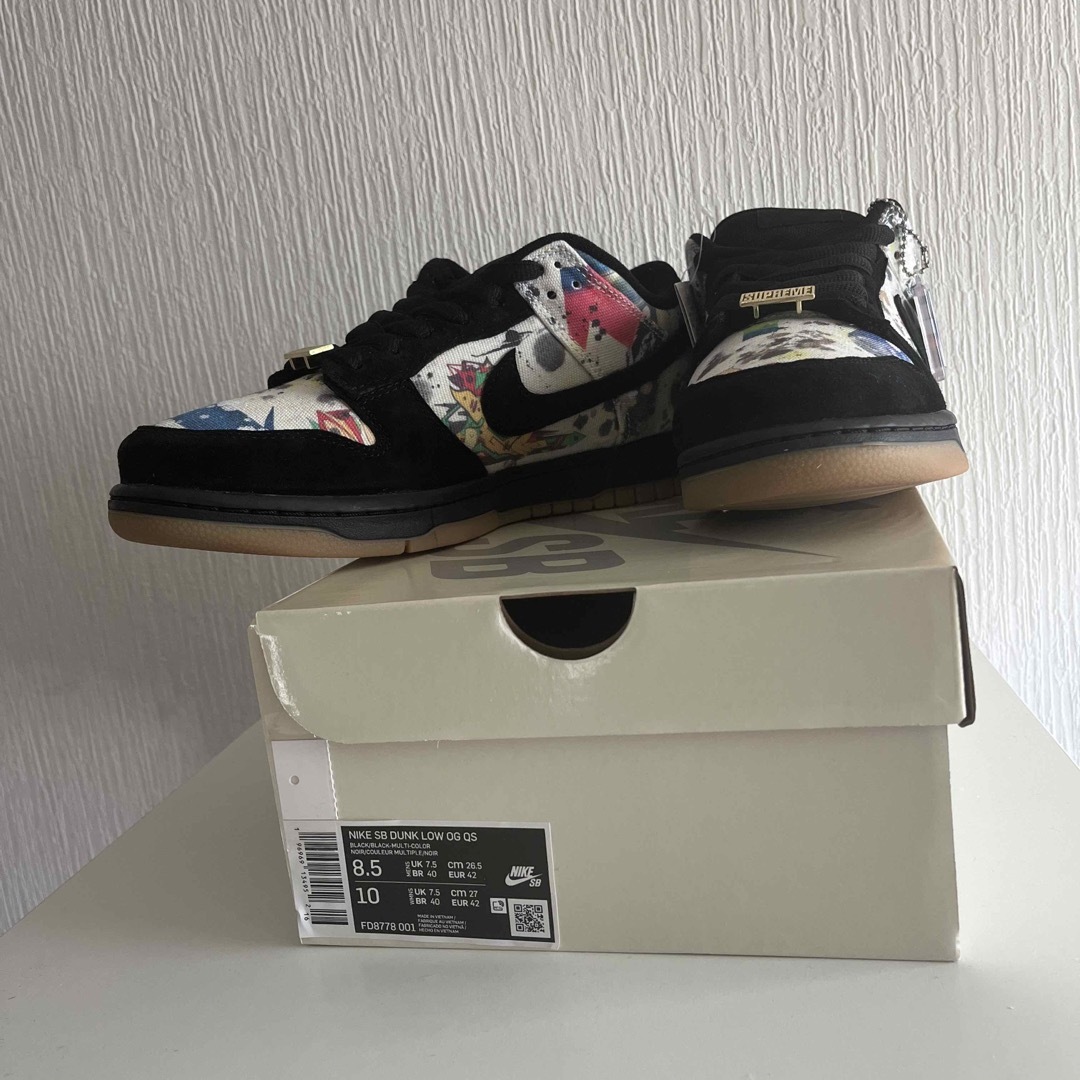 Supreme × Nike SB Dunk Low "Rammellzee" - スニーカー