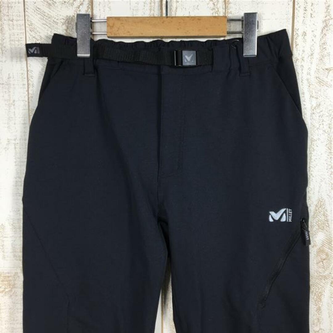 無傷MENs S  ミレー モンテ ローザ パンツ MONTE ROSA PANT ソフトシェル 保温 秋冬向け MILLET MIV01810 ブラック系