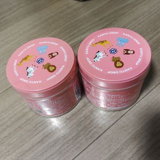 【ヤンちゃ様専用です】河合薬業☆肝油ドロップピンク缶☆100粒×2缶セット☆(ビタミン)