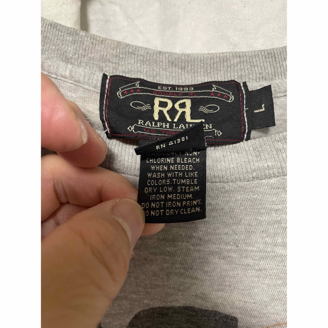 RRL(ダブルアールエル)のダブルアールエル　Tシャツ　ビンテージ　カウボーイ　ラルフローレン　三ツ星 メンズのトップス(Tシャツ/カットソー(半袖/袖なし))の商品写真