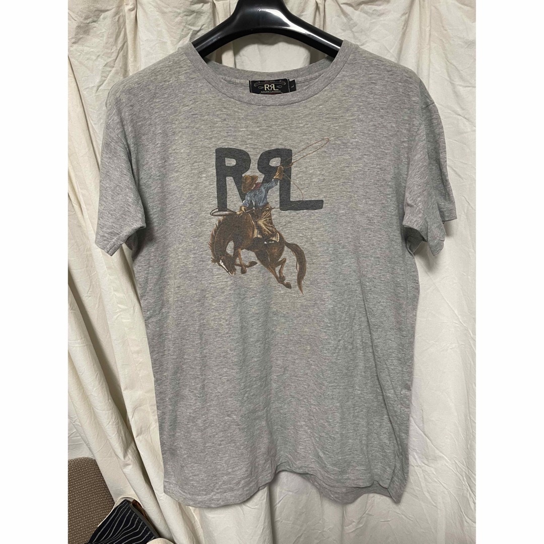 RRL(ダブルアールエル)のダブルアールエル　Tシャツ　ビンテージ　カウボーイ　ラルフローレン　三ツ星 メンズのトップス(Tシャツ/カットソー(半袖/袖なし))の商品写真