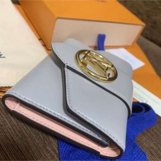 LOUIS VUITTON - ルイヴィトン 3つ折財布 ポルトフォイユLVポンヌフ