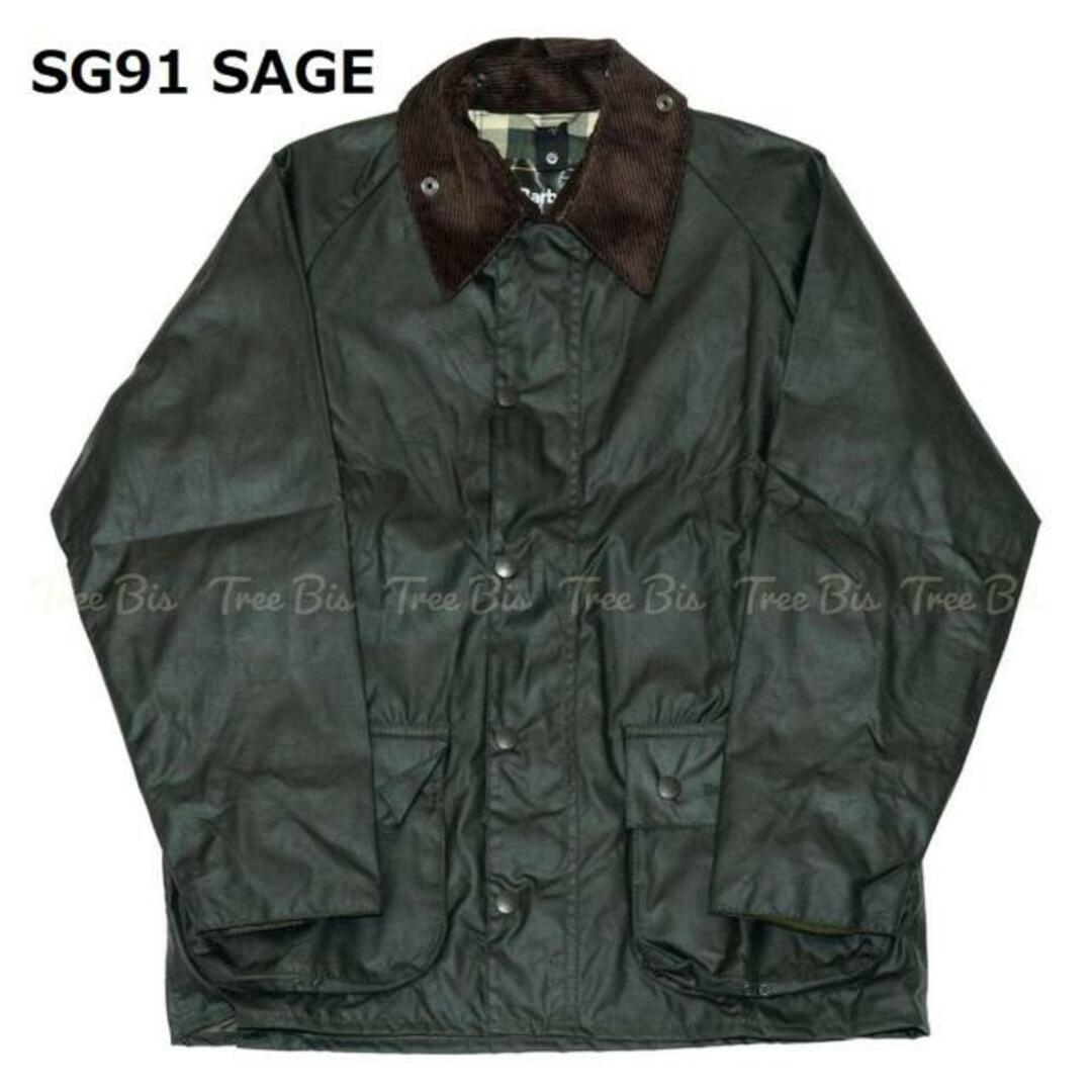 Barbour バブアー MWX0018 BEDALE ビデイル オイルドコットンジャケット  SG91 SAGE