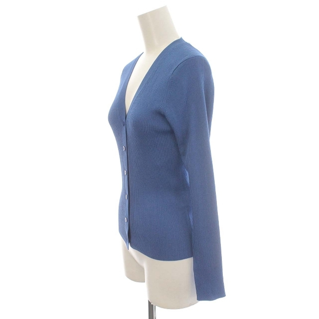 ANAYI - アナイ ANAYI 23AW カーディガン Vネック ニット 36 S 青の