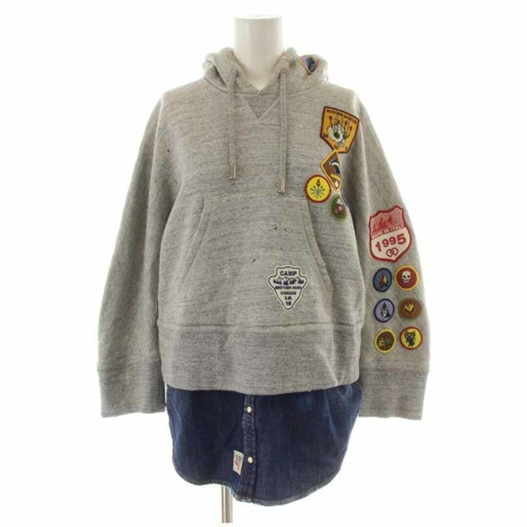 DSQUARED2 - ディースクエアード 18SS パーカー フェイクレイヤード XS