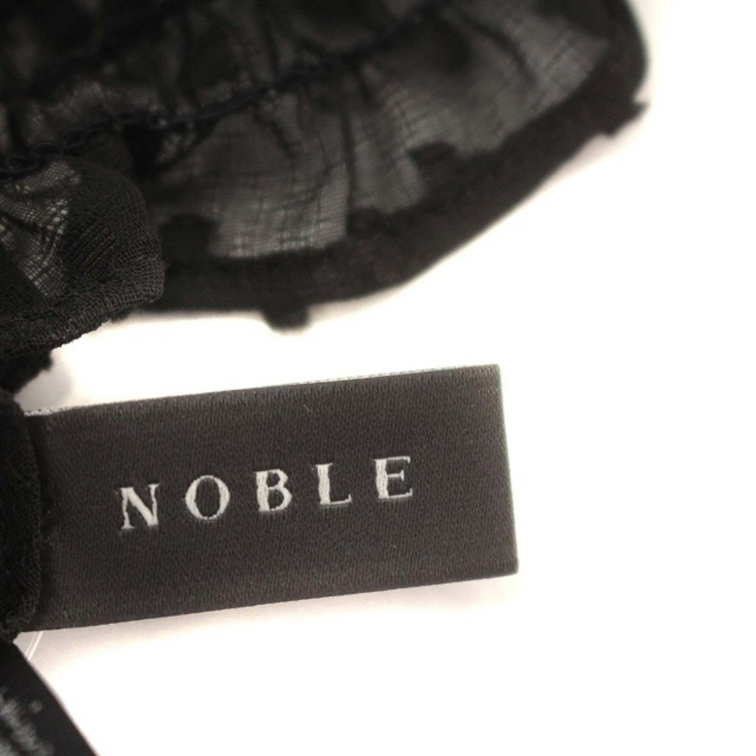 Noble - ノーブル NOBLE シースルー シャツ ブラウス 半袖 ドット 水玉