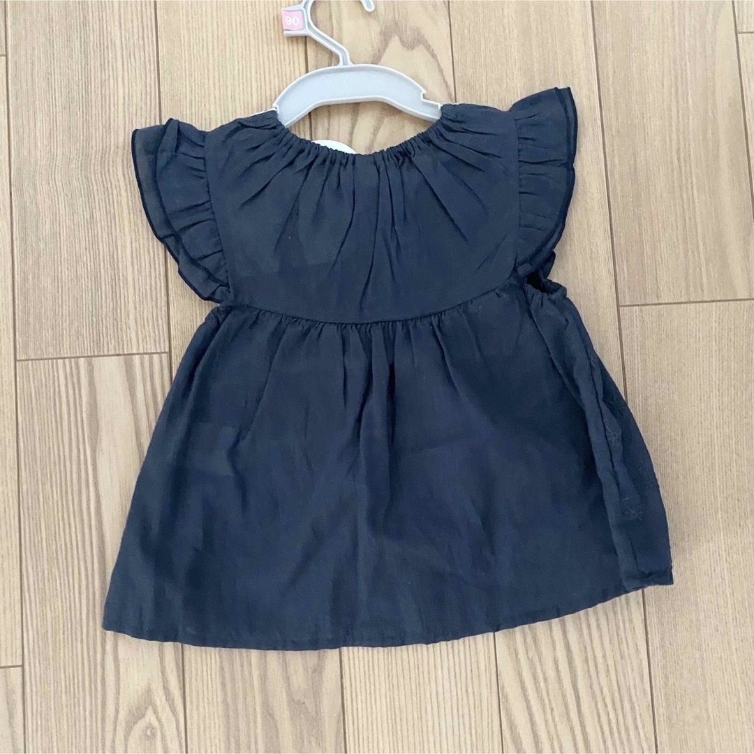 しまむら(シマムラ)のベビー服　juo 90サイズ　セットアップ　F キッズ/ベビー/マタニティのベビー服(~85cm)(シャツ/カットソー)の商品写真