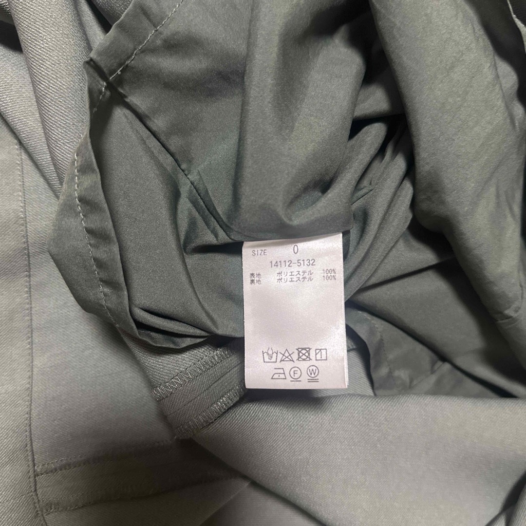 CLANE(クラネ)のCLANE HALF ZIP MILITARY ONE PIECE レディースのワンピース(ロングワンピース/マキシワンピース)の商品写真