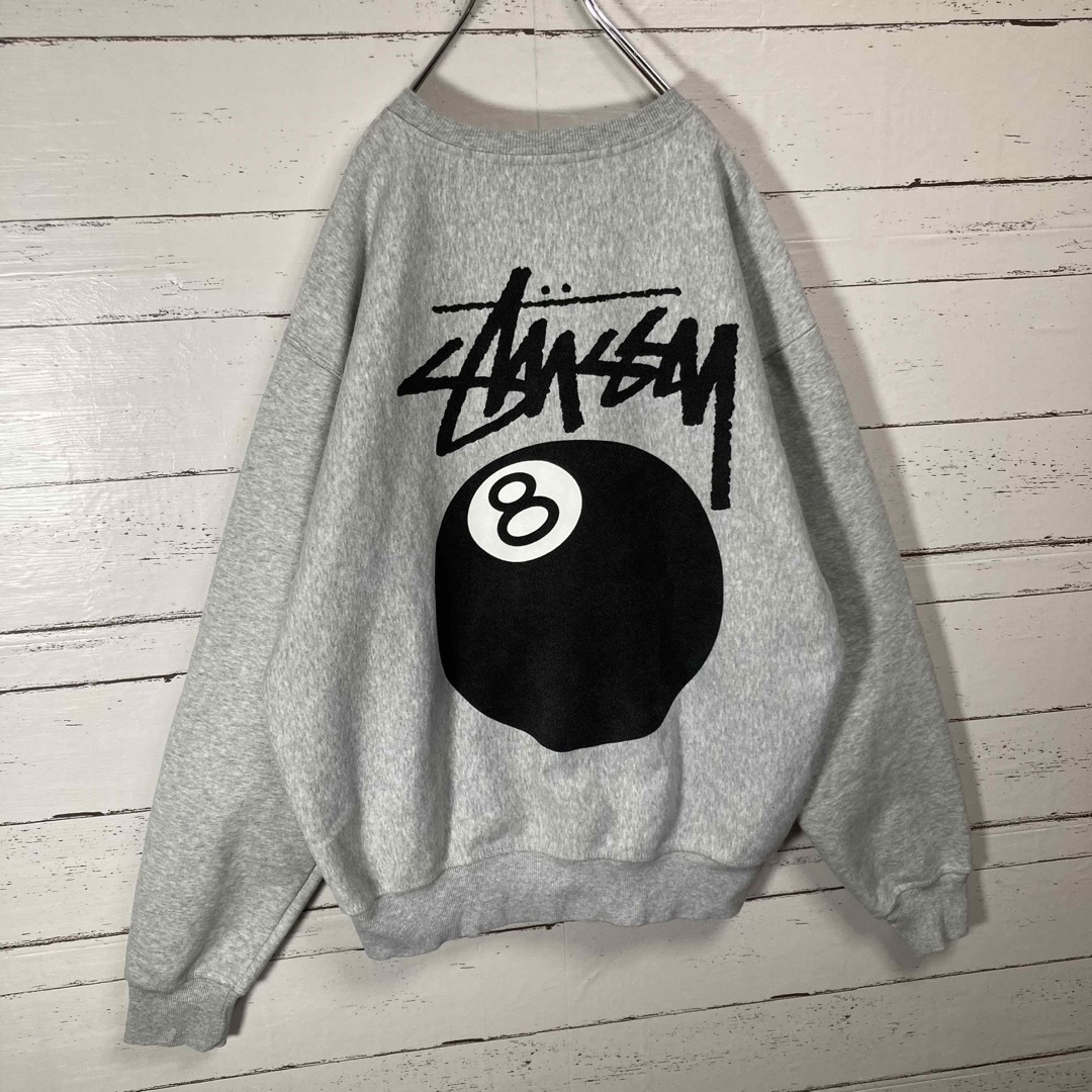 【極美品】ステューシー STUSSY 8ボール スウェット #omk05