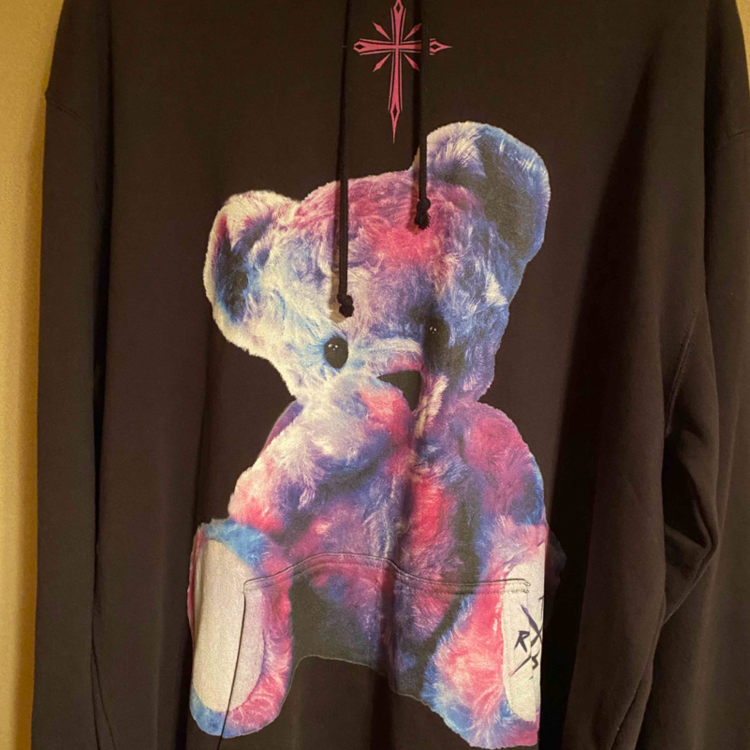 TRAVAS TOKYO - TRAVAS TOKYO Furry bear Hoodie Multi くまの TRAVAS TOKYO - TRAVAS TOKYO Furry bear Hoodie Multi くまの