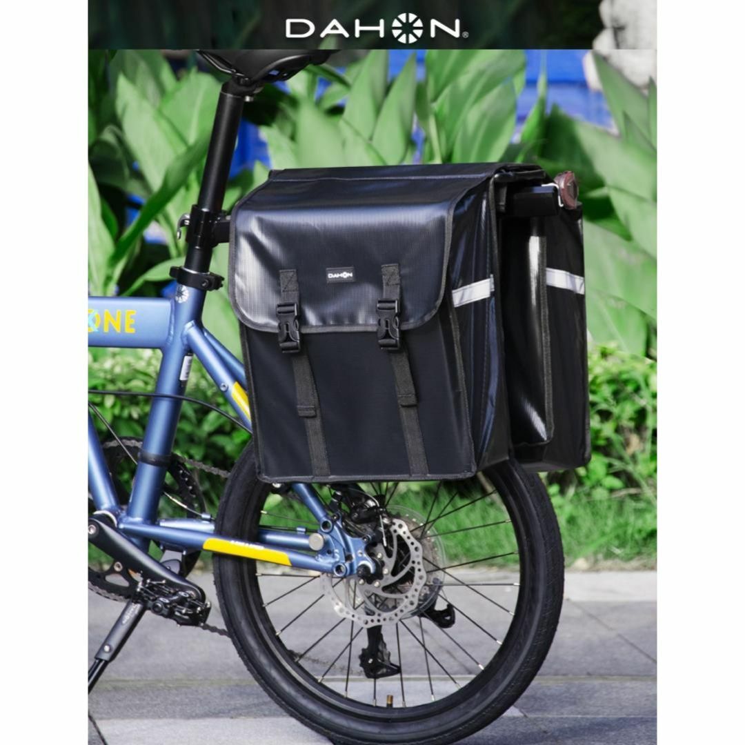 PVC仕様DAHON ダホン　自転車　パニアバッグ　リアバッグ　28L
