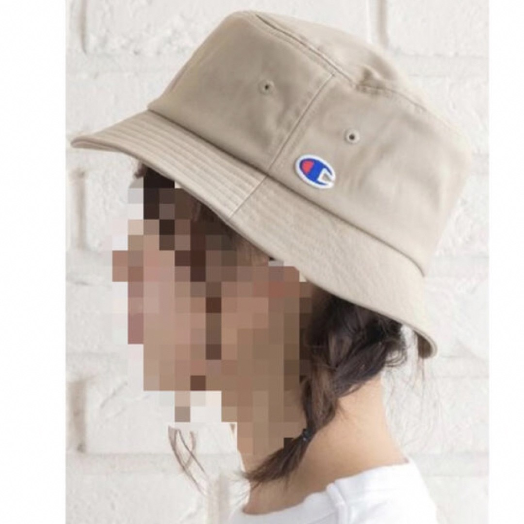 Champion(チャンピオン)のChampion チャンピオン  ハット　帽子　ベージュ　淡色　コーデ レディースの帽子(ハット)の商品写真