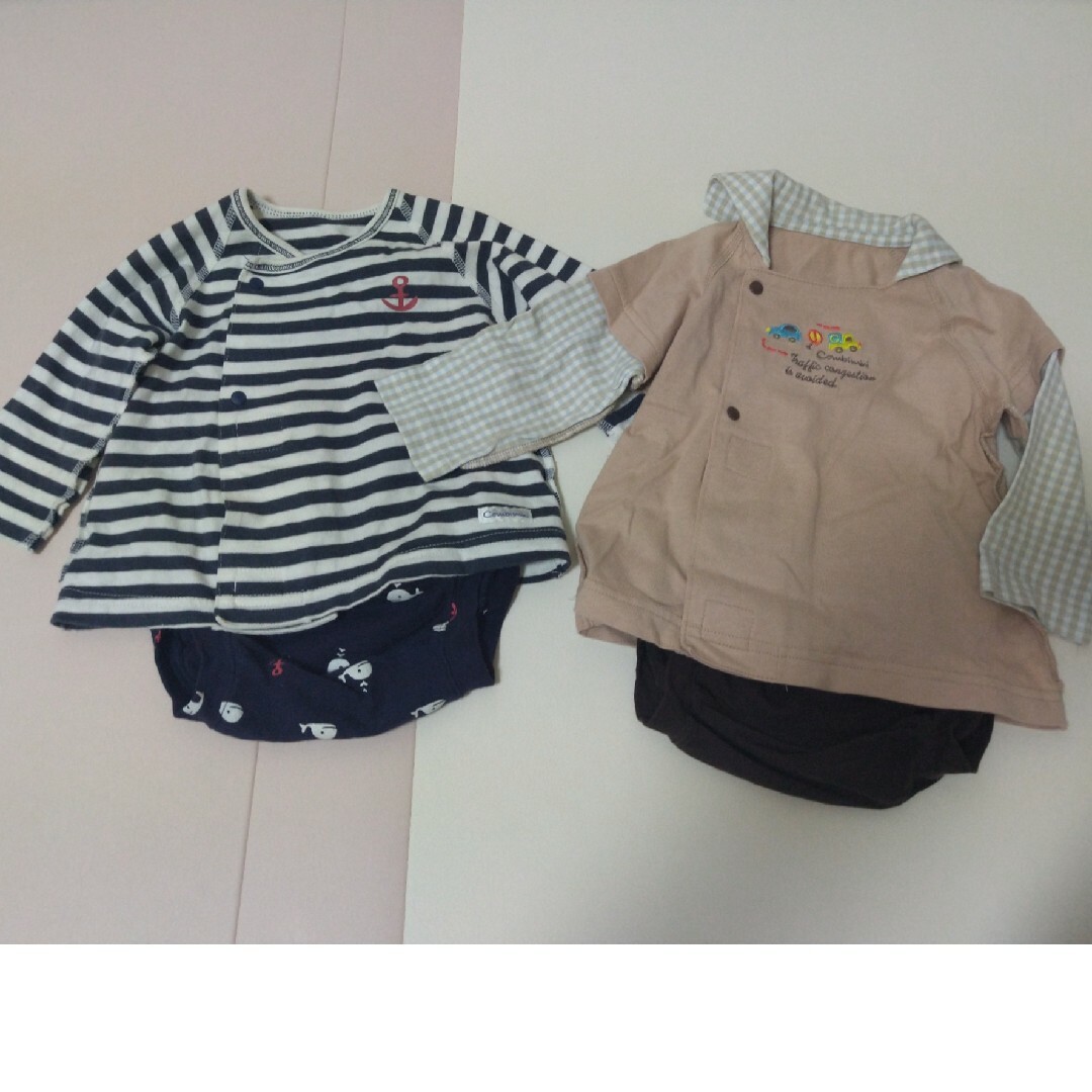 babyGAP(ベビーギャップ)のニコニコちゃんさま専用 キッズ/ベビー/マタニティのベビー服(~85cm)(ロンパース)の商品写真