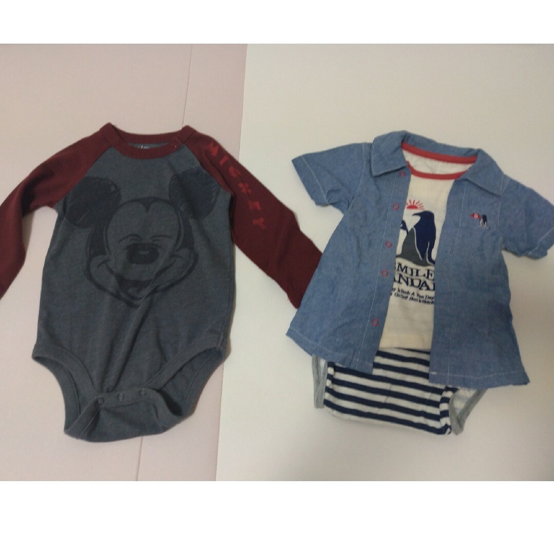 babyGAP(ベビーギャップ)のニコニコちゃんさま専用 キッズ/ベビー/マタニティのベビー服(~85cm)(ロンパース)の商品写真