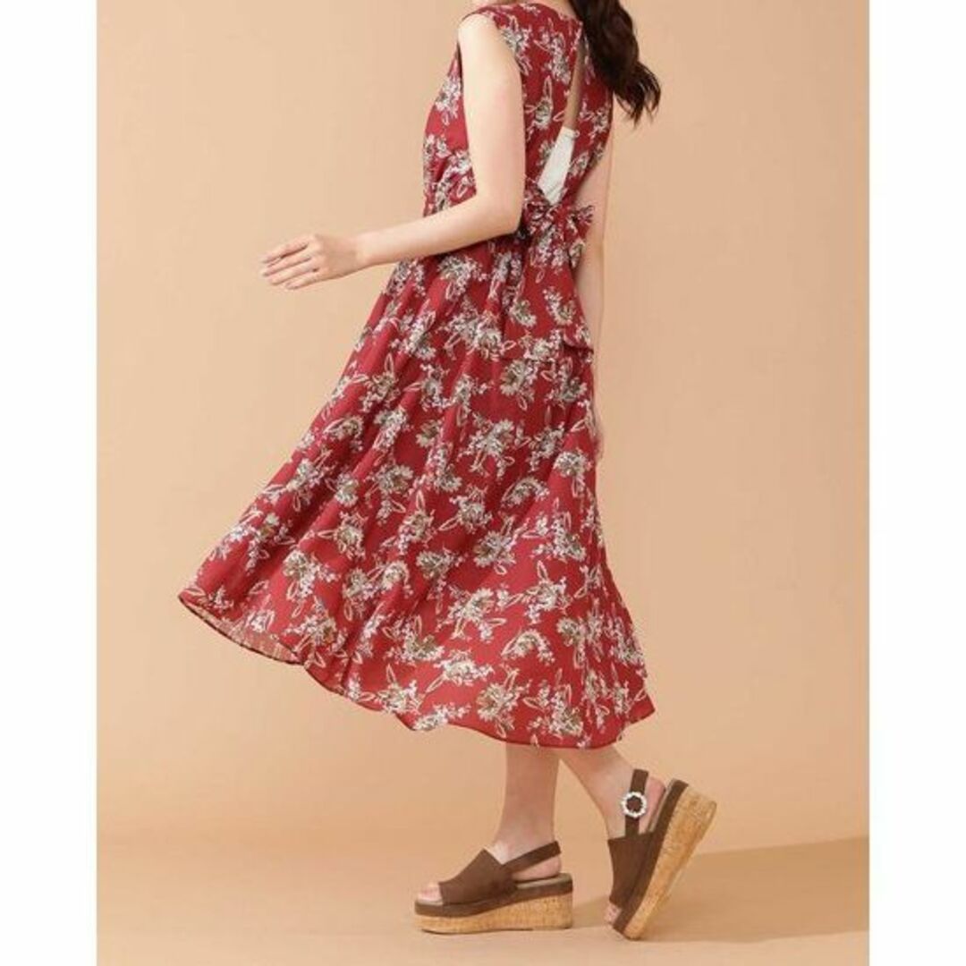 JILL by JILLSTUART(ジルバイジルスチュアート)の【未使用】オータムバティックワンピース【JILL by JILLSTUART】 レディースのワンピース(ロングワンピース/マキシワンピース)の商品写真