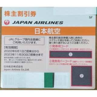 ジャル(ニホンコウクウ)(JAL(日本航空))のJAL 株主割引券　1枚(その他)