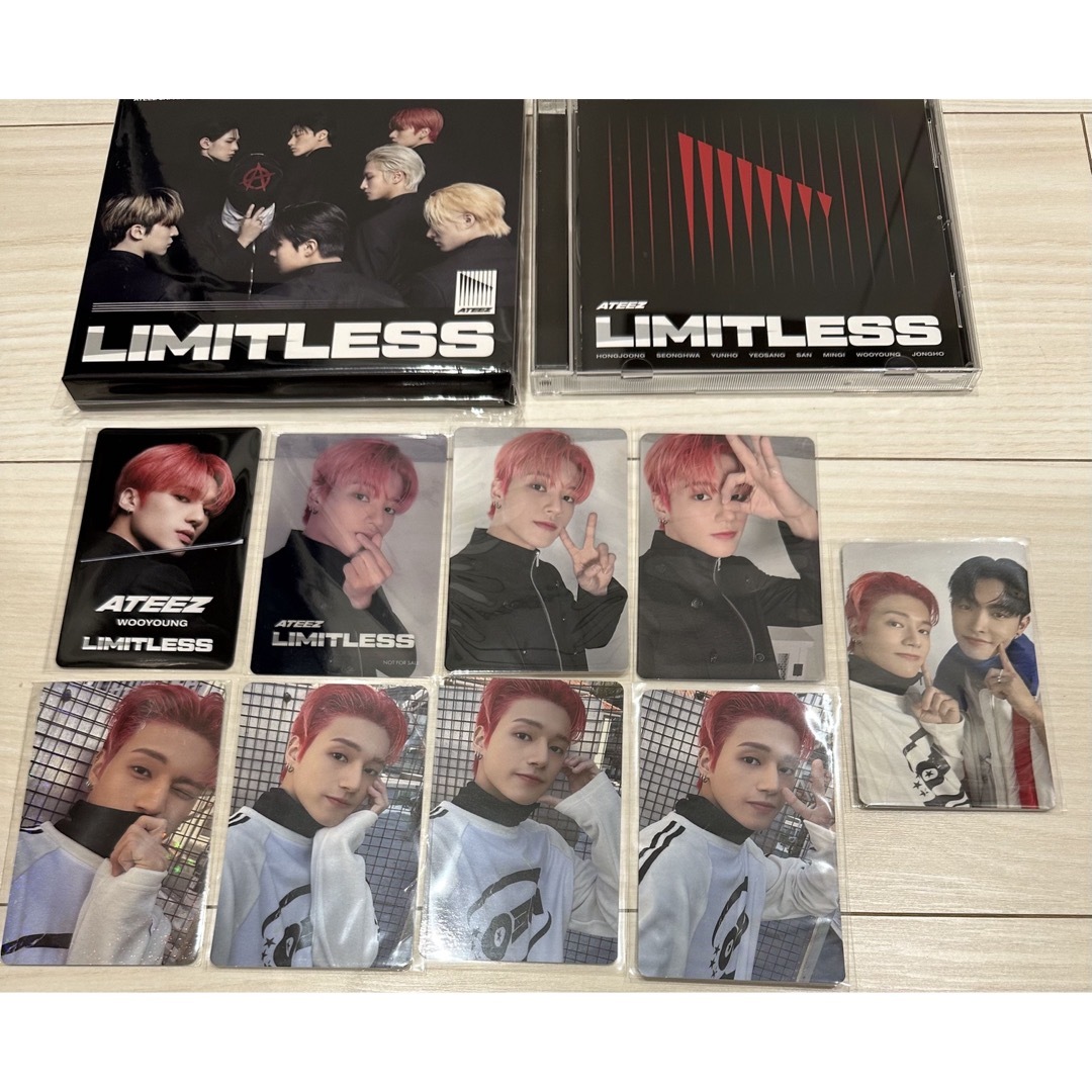 ATEEZ   ATEEZ LIMITLESS ウヨンセット トレカの通販 by whitesuitshop