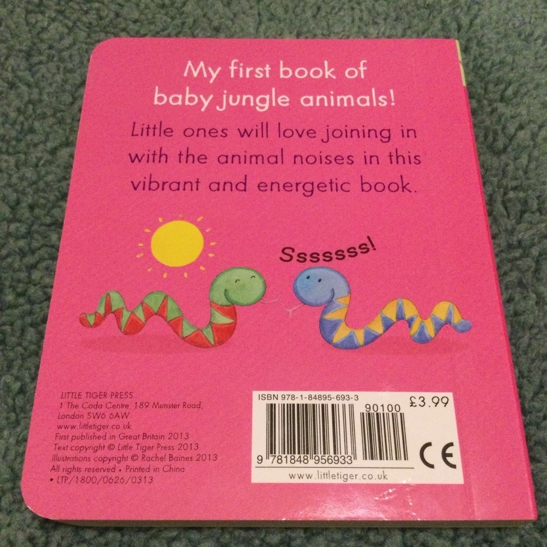 英語絵本 jungle animals エンタメ/ホビーの本(絵本/児童書)の商品写真