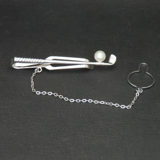 ミキモト(MIKIMOTO)の新品同様 美品 MIKIMOTO ミキモト 5mm玉 真珠 ネクタイピン ゴルフ(ネクタイピン)