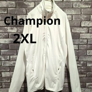 チャンピオン ナイロンジャケット(メンズ)（ホワイト/白色系）の通販