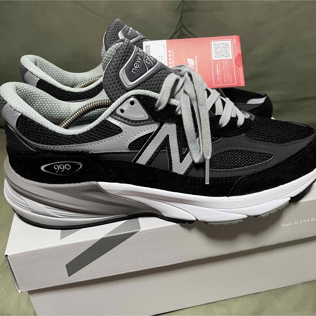 New Balance(ニューバランス)のニューバランス new balance 990V6 BK 28.0cm メンズの靴/シューズ(スニーカー)の商品写真