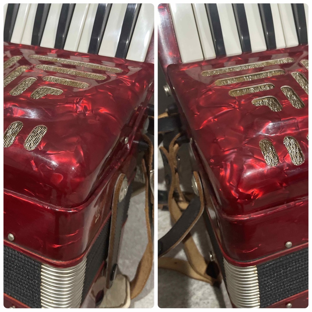 YAMAHA アコーディオン YA-18 8905 ヤマハ 全鍵盤音出し確認済 YAMAHA アコーディオン YA-18 8905 ヤマハ 全鍵盤音出し確認済