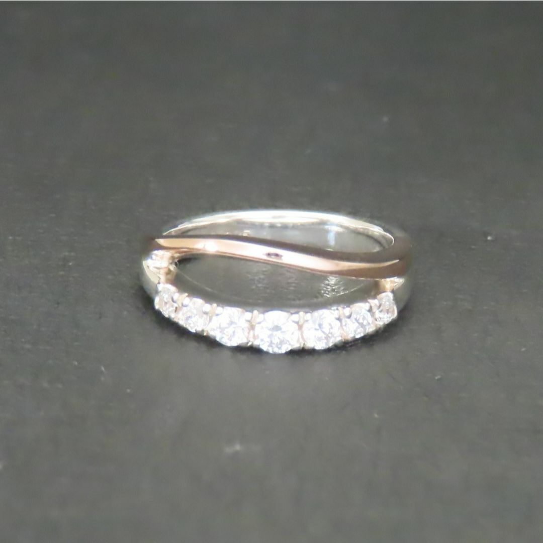 STAR JEWELRY - 新品同様 美品 スタージュエリー K18PG シルバー925 リング 指輪 3号