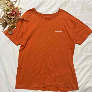 モンベル(mont bell)のモンベル　Tシャツ　160cm オレンジ　mont bell(Tシャツ/カットソー)