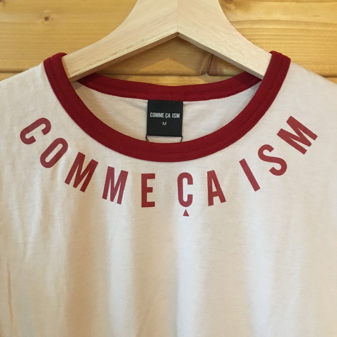 COMME CA ISM(コムサイズム)の●新品　コムサイズム　ロゴ　ロンT 　 レディースのトップス(Tシャツ(長袖/七分))の商品写真