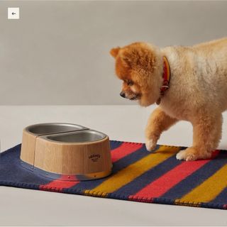 エルメス(Hermes)の【新品未使用】エルメス　 犬用ボウル PM ペット食器(犬)