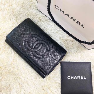 シャネル(CHANEL)の✨CHANEL✨シャネル 6連 キーケース キャビアスキン ココマーク(キーケース)