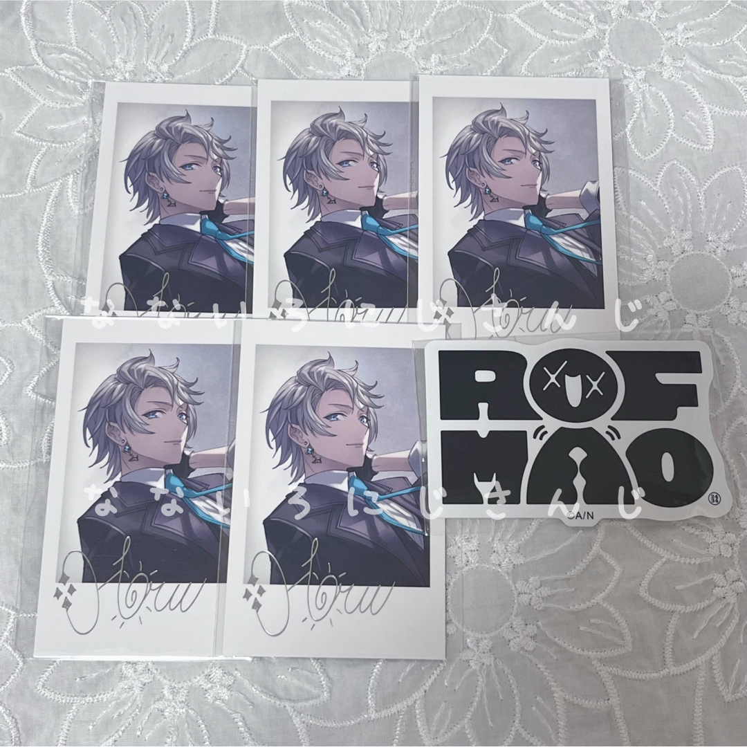 にじさんじ　甲斐田晴　ROF-MAO アルバム特典　チェキ風カード | フリマアプリ ラクマ