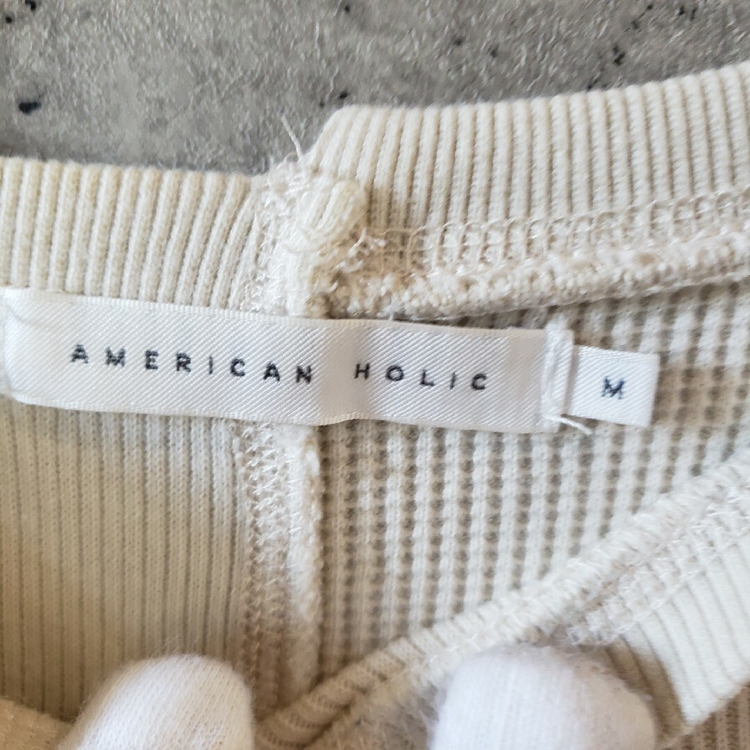 American Holic ルーズ イレギュラーヘム コットン アメホリ 8