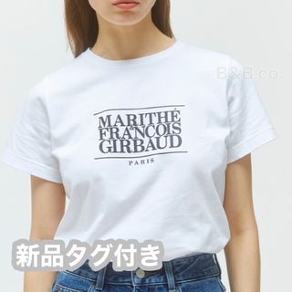 MARITHE + FRANCOIS GIRBAUD - 【韓国限定】マリテフランソワジルボー 半袖Tシャツ 正規品 ホワイト M