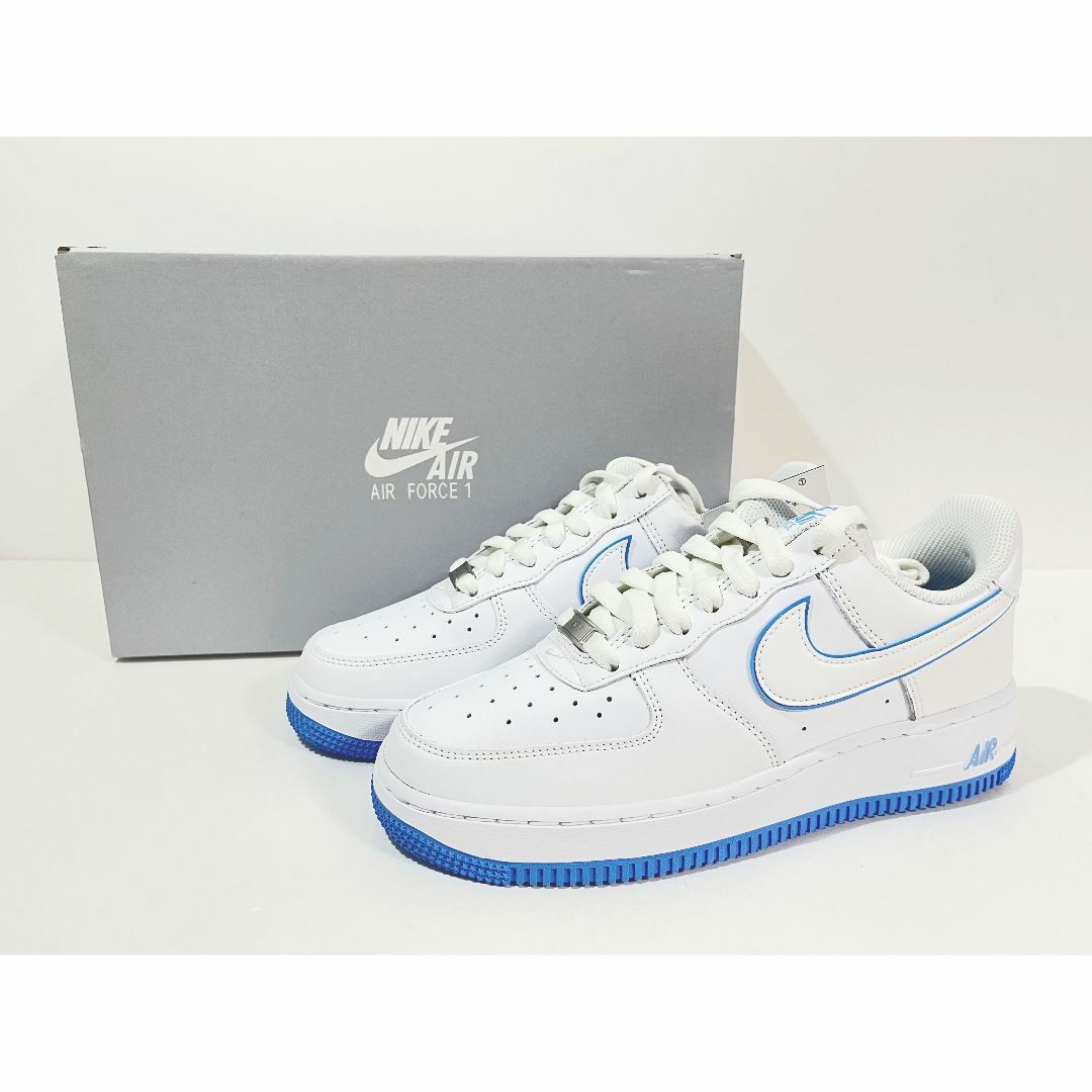 【新品】WMNS 25㎝　NIKE AIRFORCE1 ユニバーシティブルー