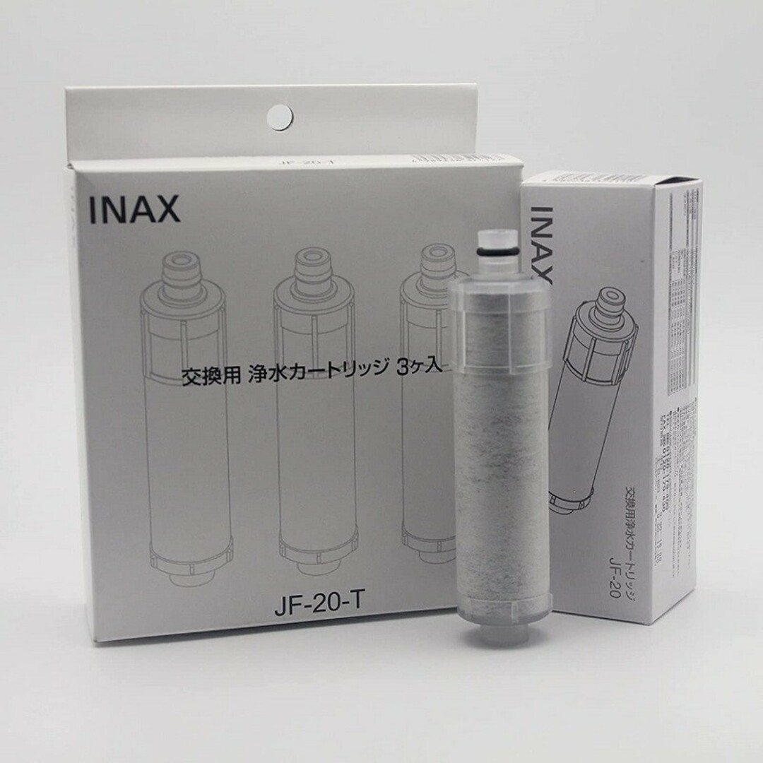 新品-3本入】JF-20-T 交換用浄水カートリッジLIXIL INAXの通販 by まる ...