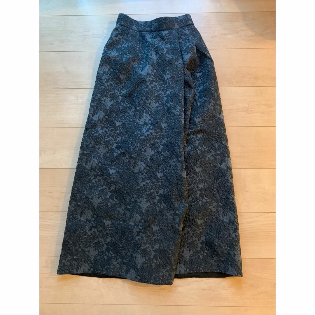 COCO DEAL(ココディール)のused♡様専用＊coco deal ジャカードアシメタックスカート　black レディースのスカート(ロングスカート)の商品写真
