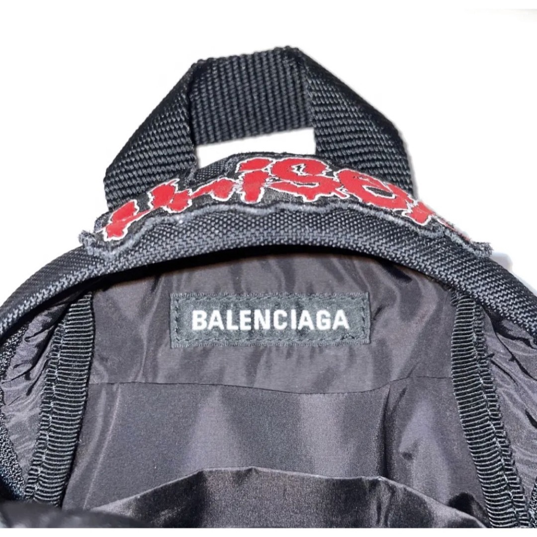 BALENCIAGA(バレンシアガ) Bロゴ ミニクロスボディバッグ ブラック