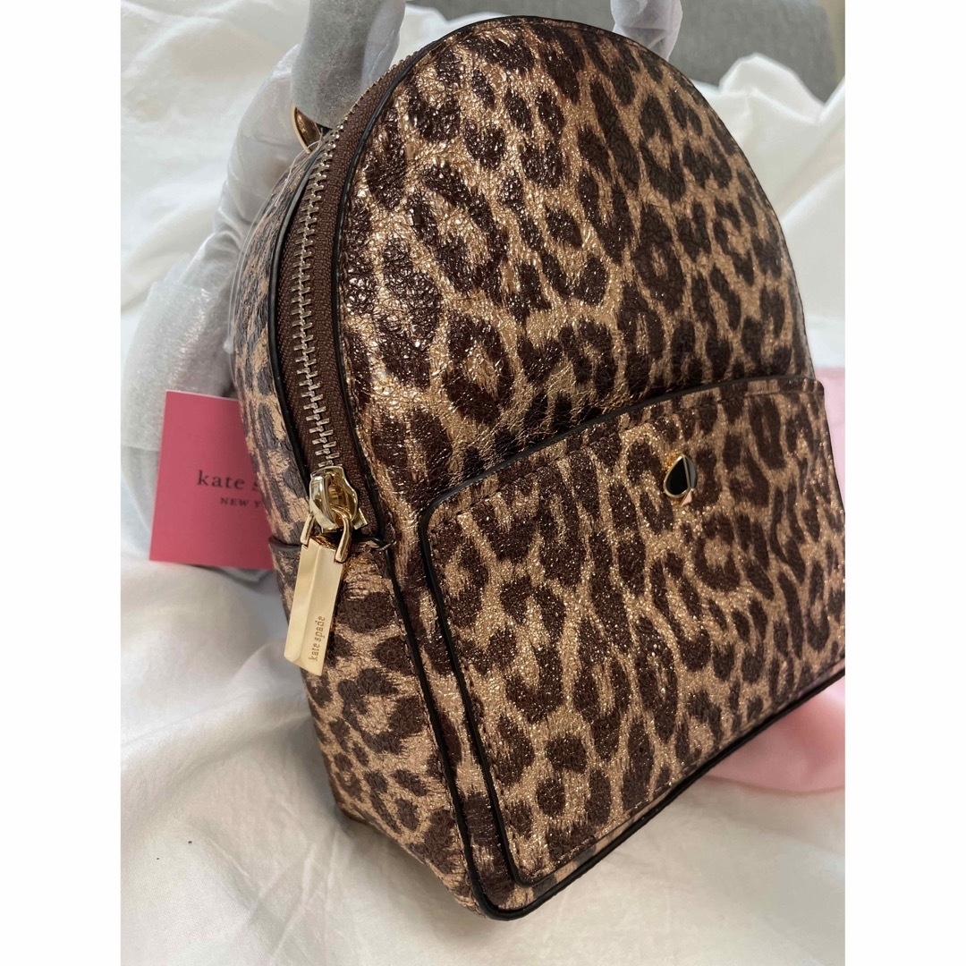 ケイトスペード kate spade レオパード ヒョウ柄 豹柄 リュック-